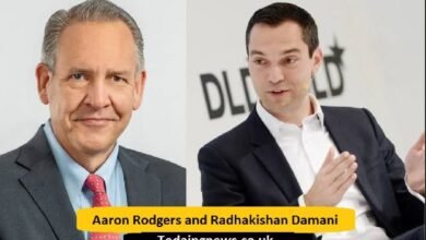 Aaron Rodgers and Radhakishan Damani