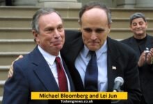Michael Bloomberg and Lei Jun