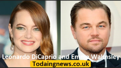 Leonardo DiCaprio and Emma Walmsley