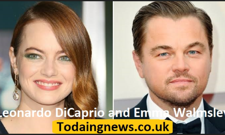 Leonardo DiCaprio and Emma Walmsley