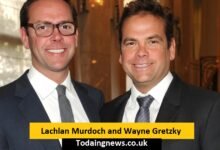 Lachlan Murdoch and Wayne Gretzky