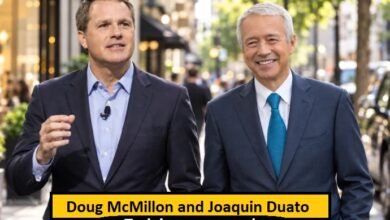 Doug McMillon and Joaquin Duato